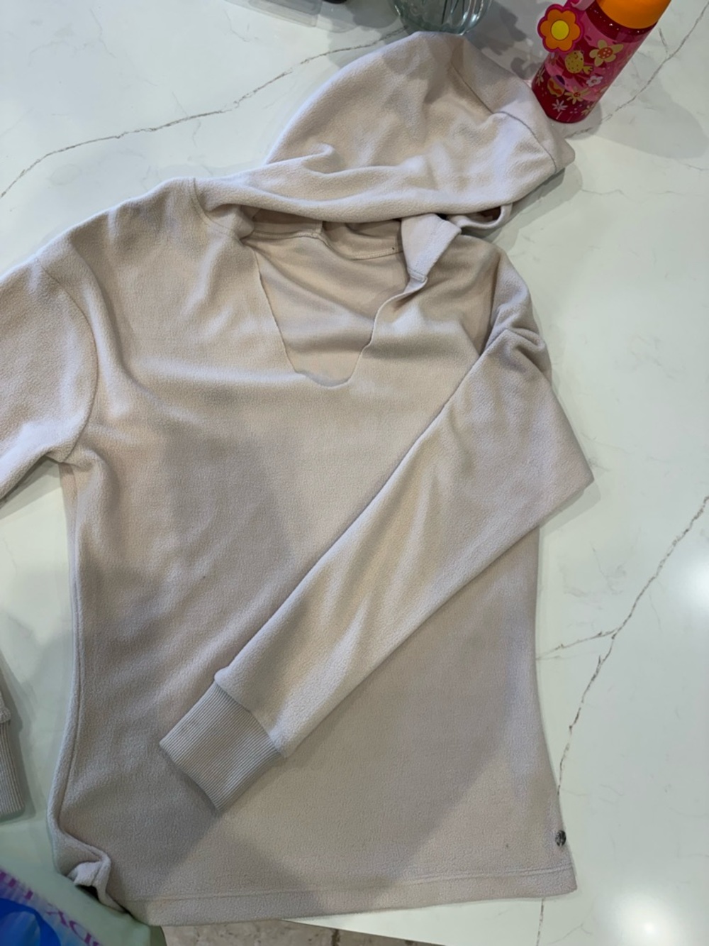 BuffBunny Cream Hooded Pullover